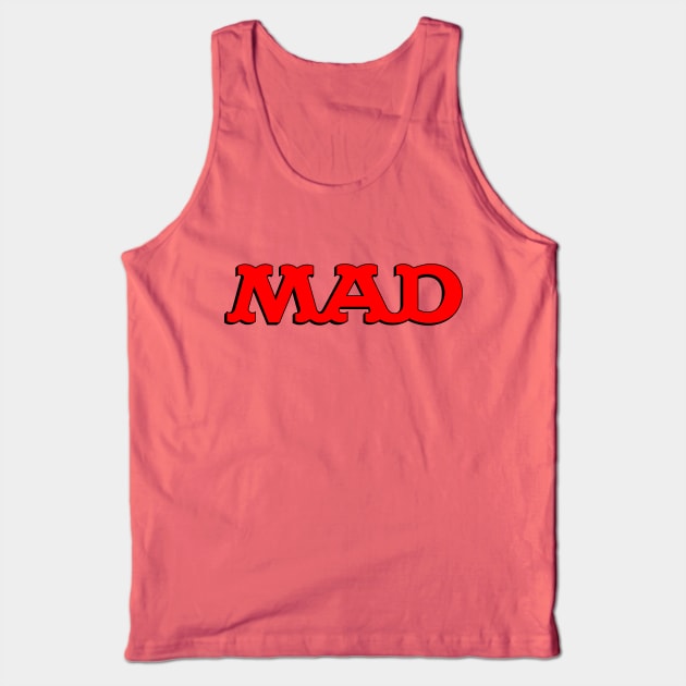 Vintage Mad Magazine Tank Top by Native Culture